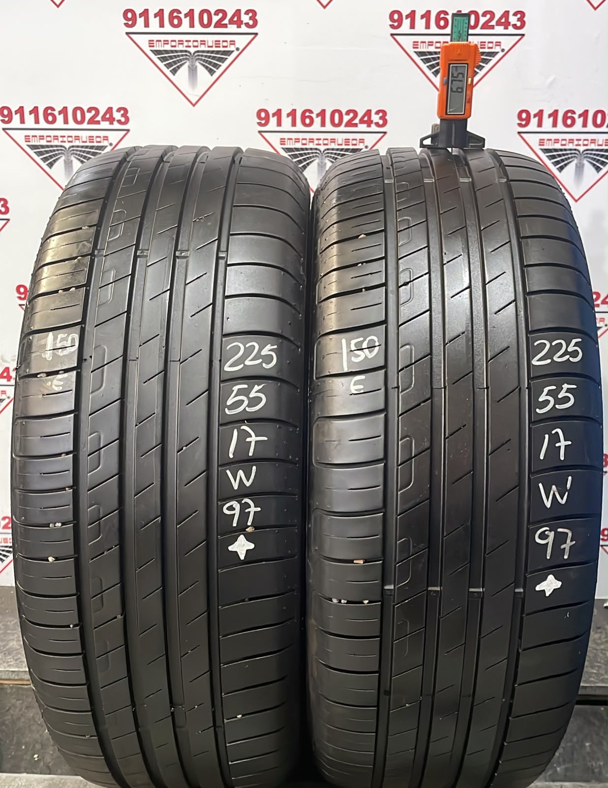 GOODYEAR EFFICIENTGRIP USADO  225/55 R17 97 W